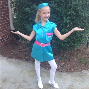 flight attendant barbie costume